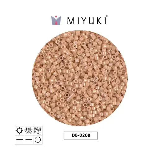 [09921] Miyuki delica 11/0 DB0208 opaco tan lusterr x 50gr