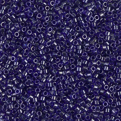 [28441] Miyuki delica 11/0 DB0277 transparent cobalt luster x 50g