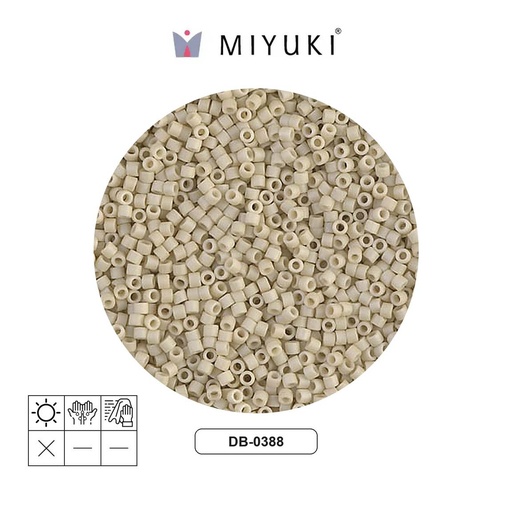 [15346] Miyuki delica 11/0 DB0388 hueso mate x 50g