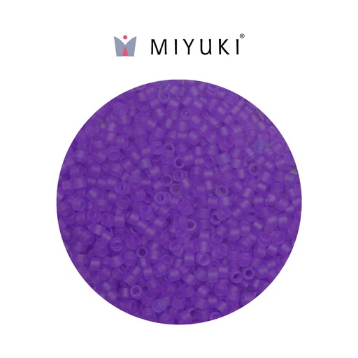 [23761] Miyuki delica 11/0 DB0783 mate transparente morado x 50g