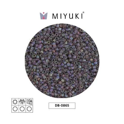[15579] Miyuki delica 11/0 DB0865 mate café AB x 50G