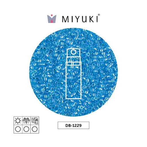 [23169] Miyuki delica 11/0 DB1229 transparent ocean blue x 10g