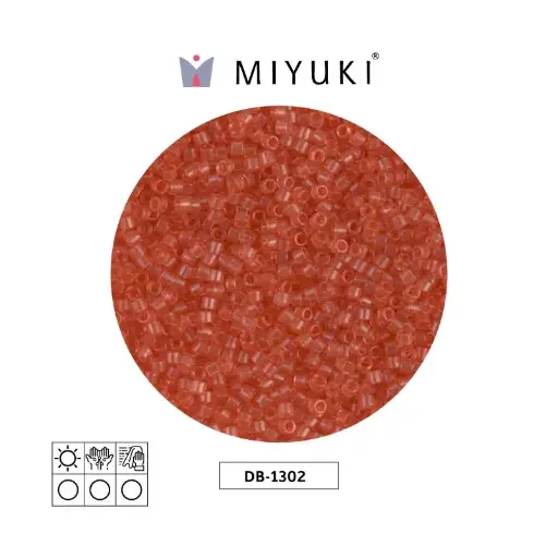 [32666] Miyuki delica 11/0 DB1302 transparente durazno x 50g