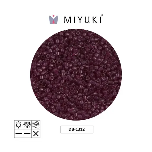 [28887] Miyuki delica 11/0 DB1312 transparent wine x 50gr