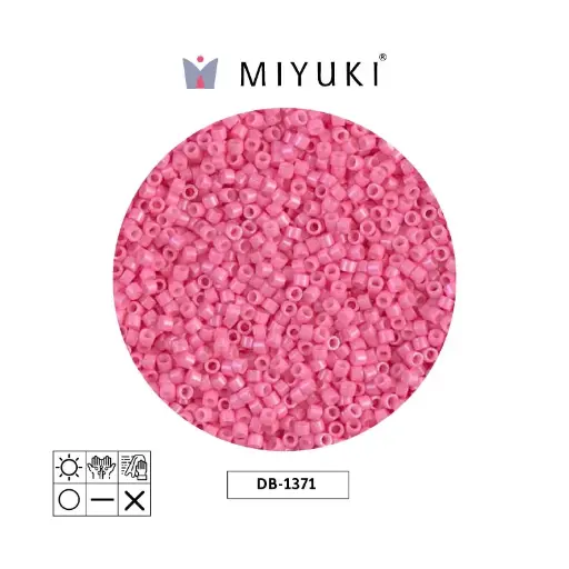 [09233] Miyuki delica 11/0 DB1371 opaco rosa x 50gr