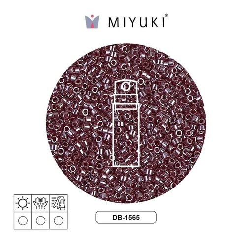 [30591] Miyuki delica 11/0 DB1565 opaque currant luster x 10g
