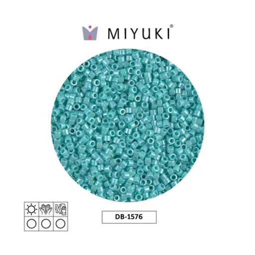 [27874] Miyuki delica 11/0 DB1576 opaque sea opal AB x 50gr