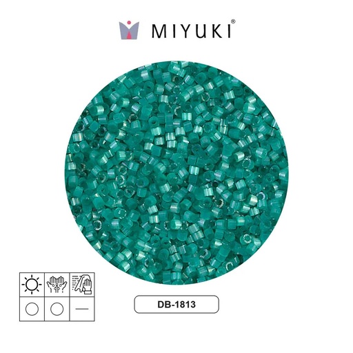 [12734] Miyuki delica 11/0 DB1813 bermuda satinado x 50g