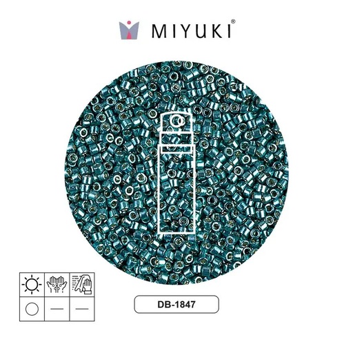 [31131] Miyuki delica 11/0 DB1847 Duracoat azul foam x 10g