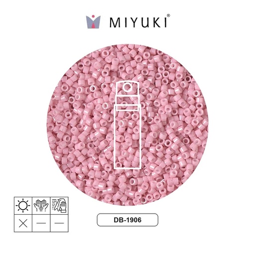 [22115] Miyuki delica 11/0 DB1906 opaque rosewater x 10g