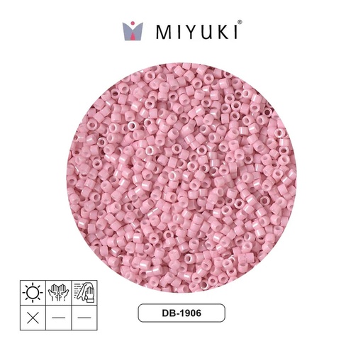 [08957] Miyuki delica 11/0 DB1906 opaco rosewater x 50g