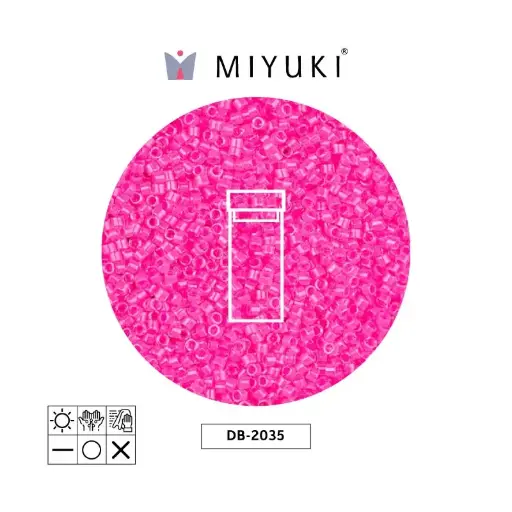 [31957] Miyuki delica 11/0 DB2035 neon wildstraberry x 3g