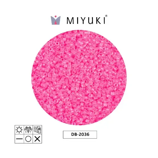 [28602] Miyuki delica 11/0 DB2036 neo algodón caramelo x 50g
