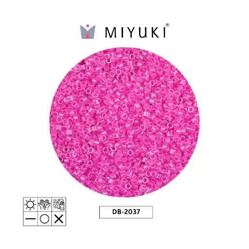 [29662] Miyuki delica 11/0 DB2037 neon hot fucsia x 50g