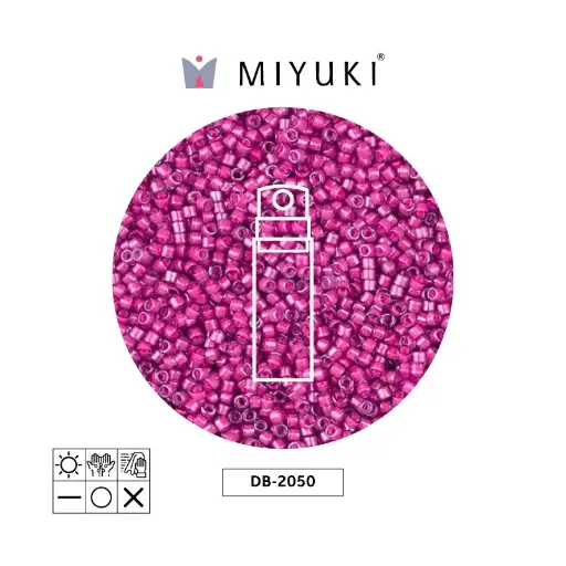 [16258] Miyuki delica 11/0 DB2050 neon jazz fucsia x 10g