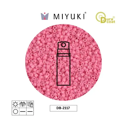 [30601] Miyuki delica 11/0 DB2117 opaco carnation x 10gr