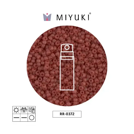 [24256] Mostacilla Miyuki rocalla 11/0 RR0372 frosted berry x 10g