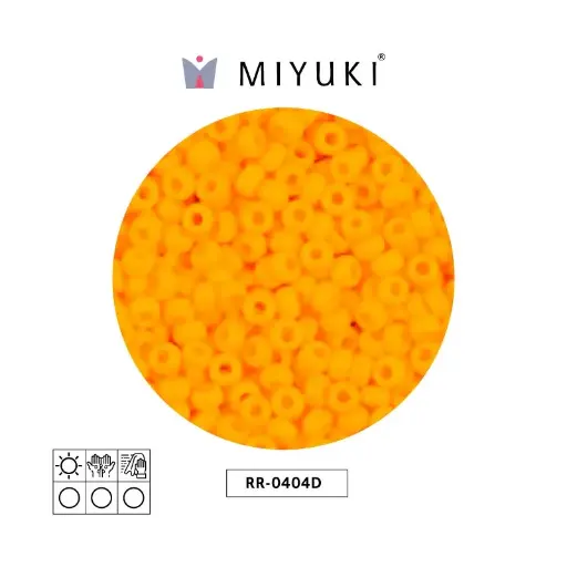 [04346] Mostacilla Miyuki rocalla 11/0 RR0404D opaque orange yellow x 250g