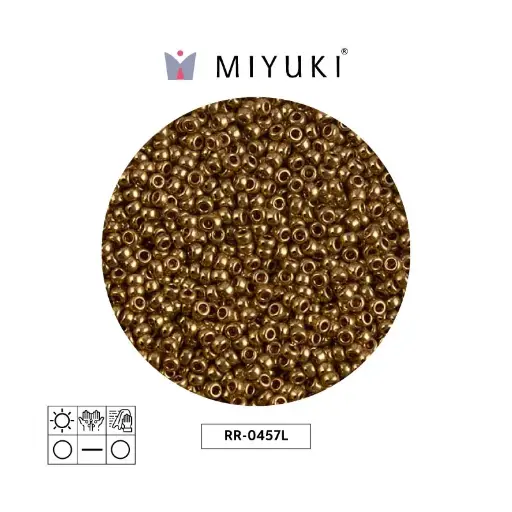 [28249] Mostacilla Miyuki rocalla 11/0 RR0457L metallic muscat x 250g