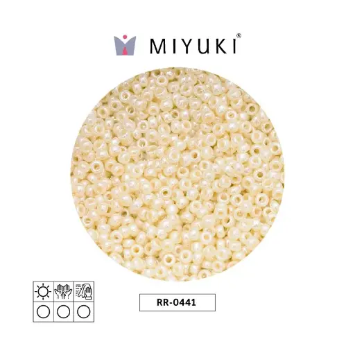 [04873] Mostacilla Miyuki rocalla 15/0 RR0441 opaco mocca latte brillo x 250g