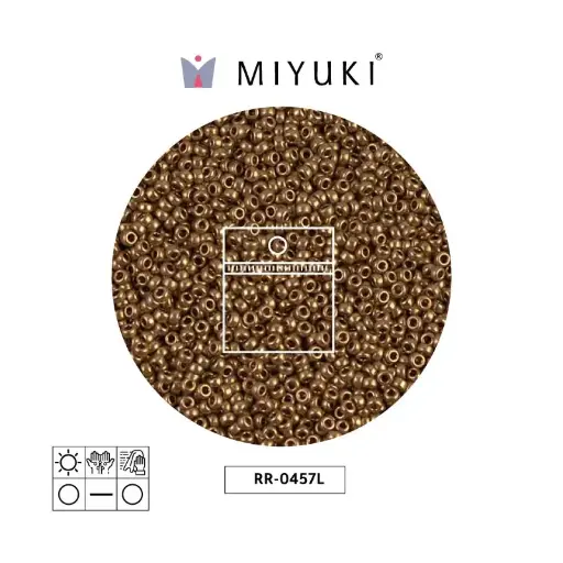 [31089] Mostacilla Miyuki rocalla 15/0 RR0457L met light bronze x 20g