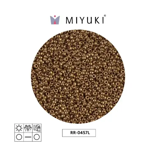 [23981] Mostacilla Miyuki rocalla 15/0 RR0457L met light bronze x 250gr