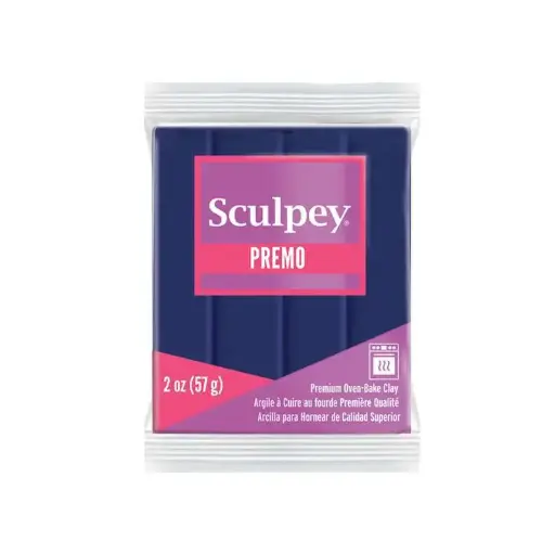 [25169] Arcilla polimérica Sculpey Premo Ultramarine Blue Hue x 2 onzas (57g)