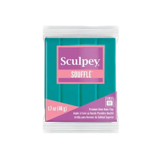 [20975] Arcilla polimérica Sculpey Souffle Sea Glass x 1.7 onzas (48.2g)