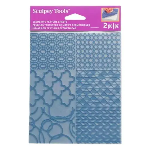 [17018] Sculpey Texture Sheets Geometric