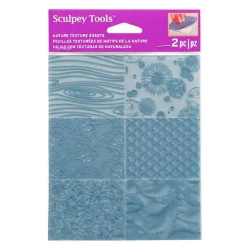 Hojas de textura natural de Sculpey