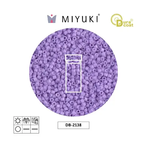 [24624] Miyuki delica 11/0 DB2138 opaco columbine x 3g