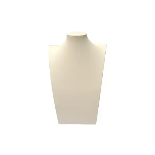 [16976] Exhibidor cuello 25cm blanco x und