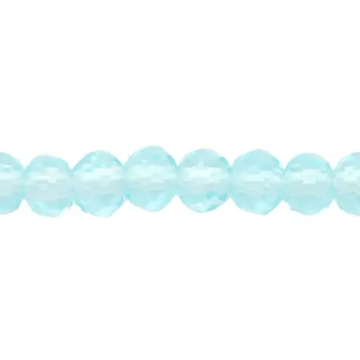 [10660] Murano rondela facetada 2mm aquamarine 09 x 145unds