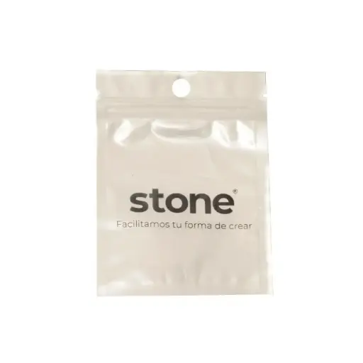 [22465] Bolsa ziplock 8x11mm stone x und