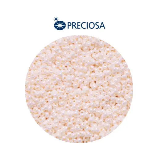 [28214] Mostacilla checa preciosa 10/0 2mm 46113 beige natural x 50g