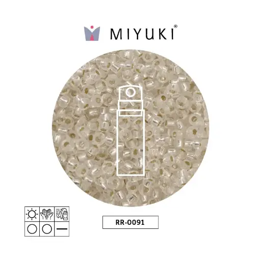 Mostacilla Miyuki rocalla 11/0 RR0091 x 10g