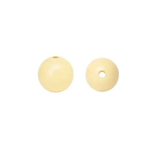 Bola abaco chicle 16mm amarillo pastel x lb