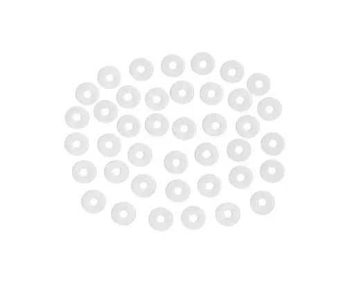 Lentejuela 3mm transparente x 25 gramos