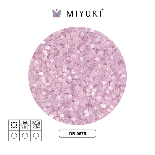 [12756] Miyuki delica 11/0 DB0675-1 pale pink satin x 50g
