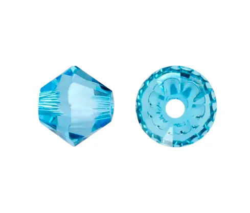 [17395] 5328 swarovski rombo aquamarine 4mm x 24 unidades