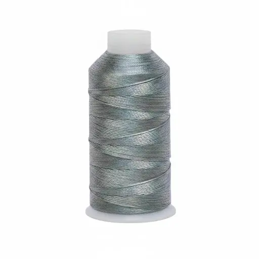 [06397] Hilo poliester metalizado 15 hilos J-2063 azul matizado x rollo 150m