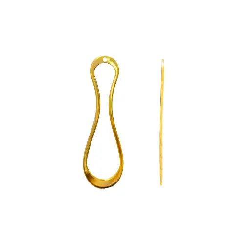 Dije miyuki CG00339 0.8x15x50.5mm/Golfi x par