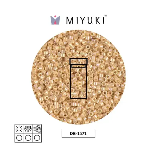 [16430] Miyuki delica 11/0 DB1571 opaque pear AB x 3g