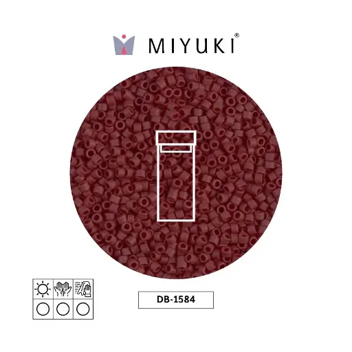 [18824] Miyuki delica 11/0 DB1584 mate opaco currant x 3g