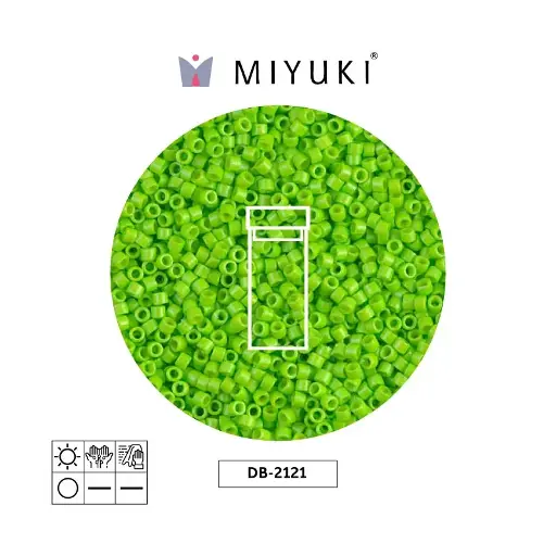 [31454] Miyuki delica 11/0 DB2121 Duracoat opaco teñido x 3g