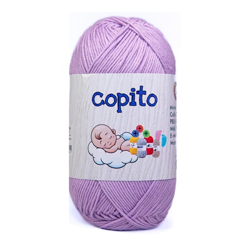 [32591] Madeja hilo copito 100% acrilico lila 260 x 100g