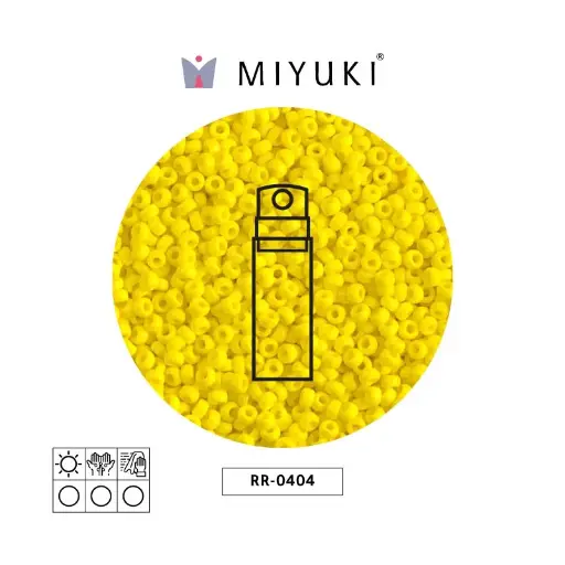 [32698] Mostacilla Miyuki rocalla 11/0 RR0404 opaque yellow x 10g