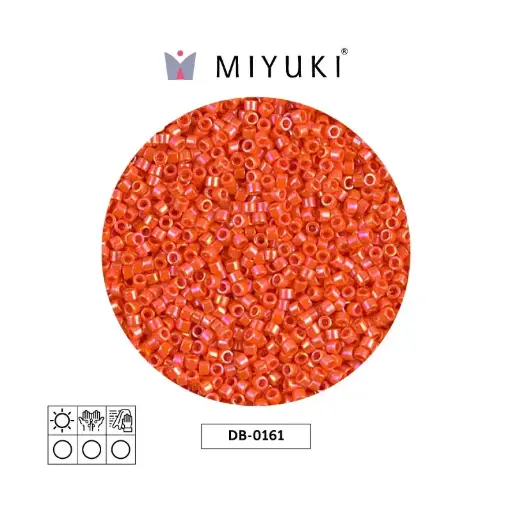 [23962] Miyuki delica 11/0 DB0161 opaque orange AB x 50g