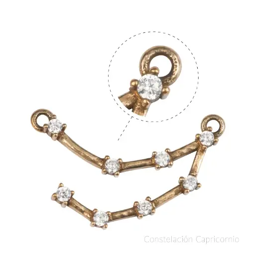 [29177] Dije micropave zodiaco capricornio/R x 10unds