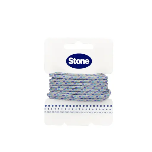 Cordon paracord 3mm gris/verdeazul x rollo 3m